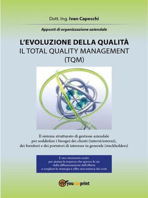 cover image of L'evoluzione della qualità. Il Total Quality Management (TQM)